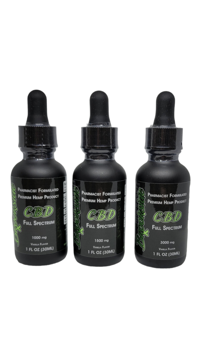 Five CBD Tincture, Full Spectrum in Colorado – Brookside CBD and Wellness Center